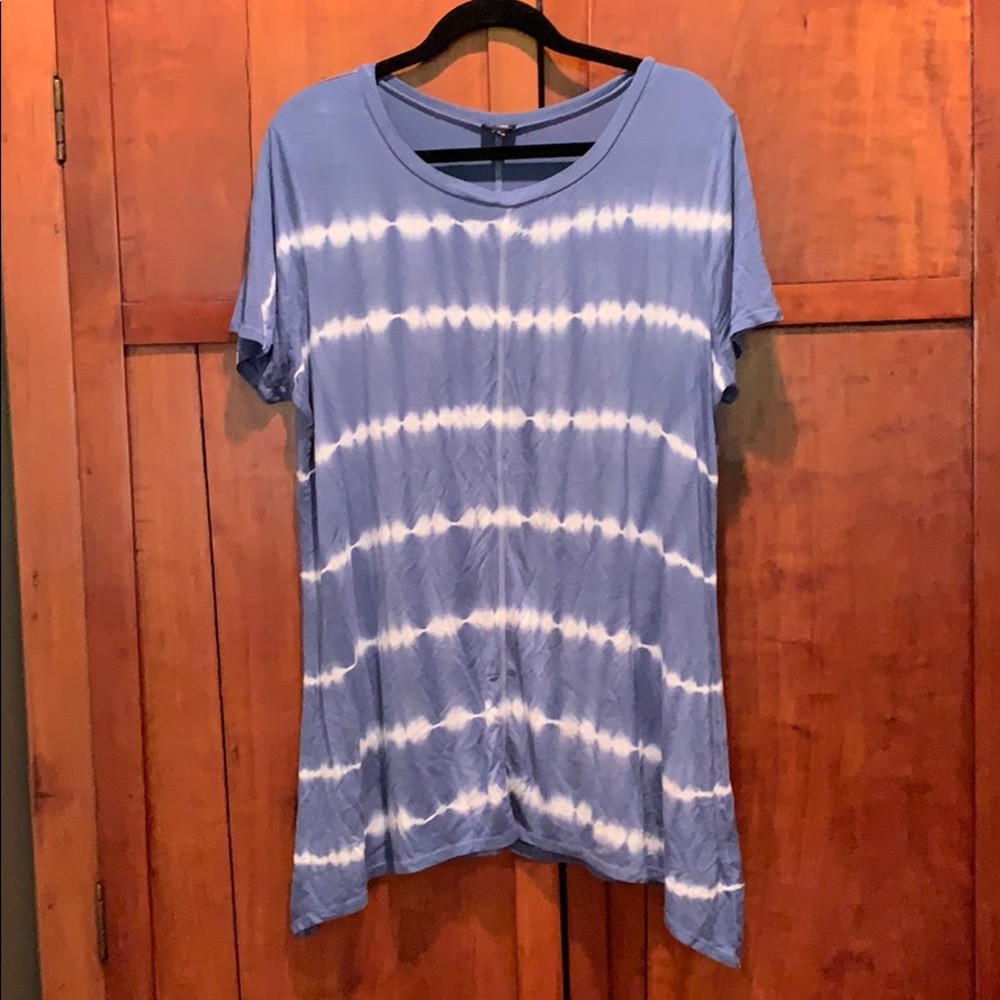 Cable & Gauge tie dyed top